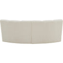  Manufacturer Color_Cream -- Meridian Infinity Fabric 2 pc Sectional IMAGE 4