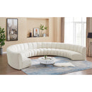  Manufacturer Color_Cream -- Meridian Infinity Fabric 8 pc Sectional IMAGE 2