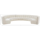  Manufacturer Color_Cream -- Meridian Infinity Fabric 9 pc Sectional IMAGE 11