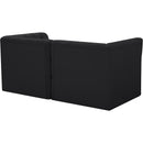  Manufacturer Color_Black -- Meridian Tuft Stationary Fabric Sofa IMAGE 3