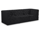  Manufacturer Color_Black -- Meridian Tuft Stationary Fabric Sofa IMAGE 1