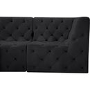  Manufacturer Color_Black -- Meridian Tuft Fabric 4 pc Sectional IMAGE 13