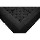  Manufacturer Color_Black -- Meridian Tuft Fabric 4 pc Sectional IMAGE 17