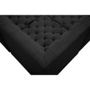 Meridian Tuft Black Velvet Modular Sectional IMAGE 17