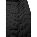  Manufacturer Color_Black -- Meridian Tuft Fabric 6 pc Sectional IMAGE 17