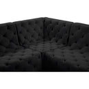  Manufacturer Color_Black -- Meridian Tuft Fabric 6 pc Sectional IMAGE 14