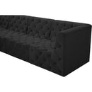  Manufacturer Color_Black -- Meridian Tuft Fabric 6 pc Sectional IMAGE 8