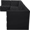  Manufacturer Color_Black -- Meridian Tuft Fabric 6 pc Sectional IMAGE 12