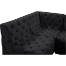 Manufacturer Color_Black -- Meridian Tuft Fabric 6 pc Sectional IMAGE 19