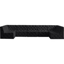  Manufacturer Color_Black -- Meridian Tuft Fabric 7 pc Sectional IMAGE 4