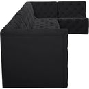  Manufacturer Color_Black -- Meridian Tuft Fabric 7 pc Sectional IMAGE 11