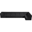  Manufacturer Color_Black -- Meridian Tuft Fabric 7 pc Sectional IMAGE 9