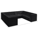  Manufacturer Color_Black -- Meridian Tuft Fabric 8 pc Sectional IMAGE 14