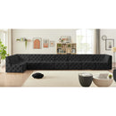  Manufacturer Color_Black -- Meridian Tuft Fabric 8 pc Sectional IMAGE 4