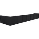  Manufacturer Color_Black -- Meridian Tuft Fabric 8 pc Sectional IMAGE 5