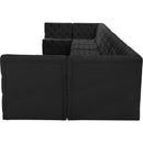  Manufacturer Color_Black -- Meridian Tuft Fabric 9 pc Sectional IMAGE 6