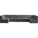  Manufacturer Color_Grey -- Tuft 157" Grey Velvet Upholstered 7 pc Modular Sectional IMAGE 4