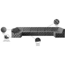  Manufacturer Color_Grey -- Tuft 186" Grey Velvet Upholstered 8 pc Modular Sectional IMAGE 15