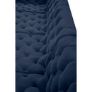  Manufacturer Color_Navy -- Tuft 157" Navy Velvet Upholstered 7 pc Modular Sectional IMAGE 11