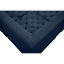  Manufacturer Color_Navy -- Tuft 157" Navy Velvet Upholstered 7 pc Modular Sectional IMAGE 12