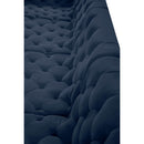 Meridian Tuft Navy Velvet Modular Sectional IMAGE 10