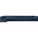 Manufacturer Color_Navy -- Tuft 215" Navy Velvet Upholstered 8 pc Modular Sectional IMAGE 9