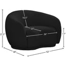  Manufacturer Color_Black -- Meridian Hyde Stationary Fabric Chair IMAGE 13
