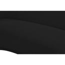  Manufacturer Color_Black -- Meridian Hyde Stationary Fabric Loveseat IMAGE 10