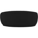  Manufacturer Color_Black -- Meridian Hyde Stationary Fabric Loveseat IMAGE 3