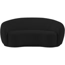  Manufacturer Color_Black -- Meridian Hyde Stationary Fabric Loveseat IMAGE 5