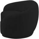  Manufacturer Color_Black -- Meridian Hyde Stationary Fabric Loveseat IMAGE 7