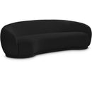  Manufacturer Color_Black -- Meridian Hyde Stationary Fabric Sofa IMAGE 1