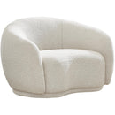 Meridian Hyde Stationary Fabric Chair 693Cream-C IMAGE 1