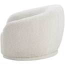 Manufacturer Color_Cream -- Hyde Cream Boucle Fabric Upholstered Chair IMAGE 6