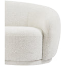  Manufacturer Color_Cream -- Hyde Cream Boucle Fabric Upholstered Chair IMAGE 7