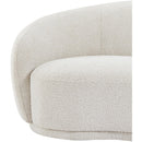  Manufacturer Color_Cream -- Hyde Cream Boucle Fabric Upholstered Chair IMAGE 8
