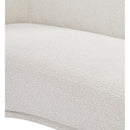  Manufacturer Color_Cream -- Hyde Cream Boucle Fabric Upholstered Chair IMAGE 9