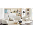 Manufacturer Color_Cream -- Hyde 64" Cream Boucle Fabric Upholstered Loveseat IMAGE 13