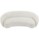  Manufacturer Color_Cream -- Hyde 89.5" Cream Boucle Fabric Upholstered Sofa IMAGE 6