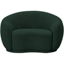  Manufacturer Color_Green -- Hyde Green Boucle Fabric Upholstered Chair IMAGE 4