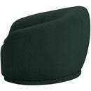  Manufacturer Color_Green -- Hyde Green Boucle Fabric Upholstered Chair IMAGE 6