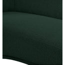  Manufacturer Color_Green -- Hyde Green Boucle Fabric Upholstered Chair IMAGE 9