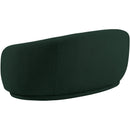  Manufacturer Color_Green -- Hyde 64" Green Boucle Fabric Upholstered Loveseat IMAGE 4
