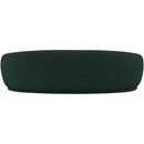  Manufacturer Color_Green -- Hyde 89.5" Green Boucle Fabric Upholstered Sofa IMAGE 3