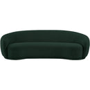  Manufacturer Color_Green -- Hyde 89.5" Green Boucle Fabric Upholstered Sofa IMAGE 5