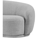  Manufacturer Color_Grey -- Hyde Grey Boucle Fabric Upholstered Chair IMAGE 7