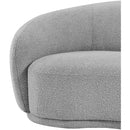  Manufacturer Color_Grey -- Hyde Grey Boucle Fabric Upholstered Chair IMAGE 8
