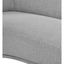  Manufacturer Color_Grey -- Hyde Grey Boucle Fabric Upholstered Chair IMAGE 9
