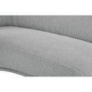  Manufacturer Color_Grey -- Hyde 89.5" Grey Boucle Fabric Upholstered Sofa IMAGE 10
