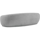  Manufacturer Color_Grey -- Hyde 89.5" Grey Boucle Fabric Upholstered Sofa IMAGE 4